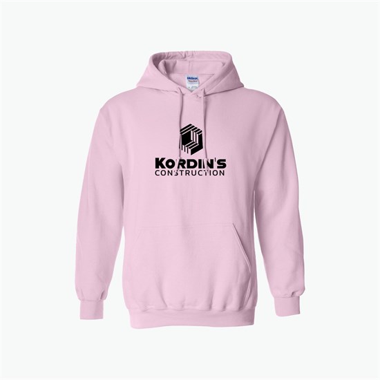 Gildan® Adult 50/50 Hooded Sweatshirt - Darks - Silkscreened