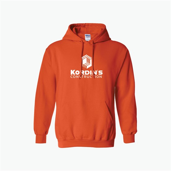 Gildan® Adult 50/50 Hooded Sweatshirt - Darks - Silkscreened