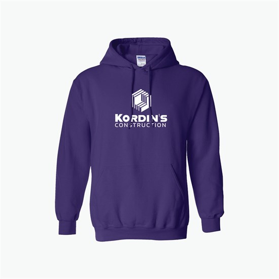 Gildan® Adult 50/50 Hooded Sweatshirt - Darks - Silkscreened