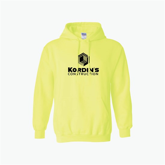 Gildan® Adult 50/50 Hooded Sweatshirt - Darks - Silkscreened