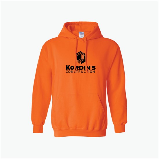 Gildan® Adult 50/50 Hooded Sweatshirt - Darks - Silkscreened