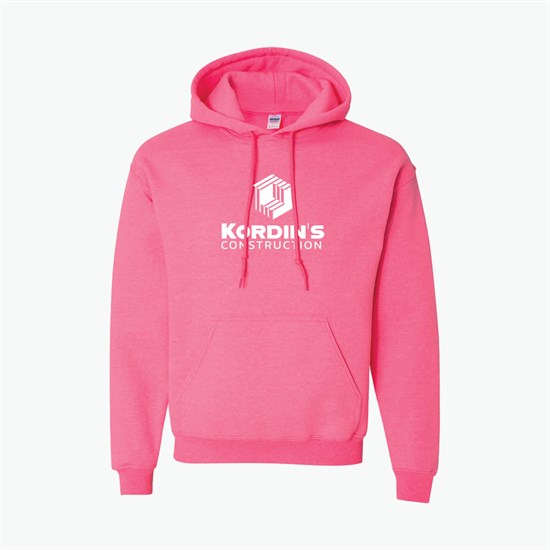 Gildan® Adult 50/50 Hooded Sweatshirt - Darks - Silkscreened
