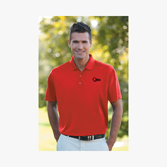 Vansport Omega Solid Mesh Tech Polo - Men's