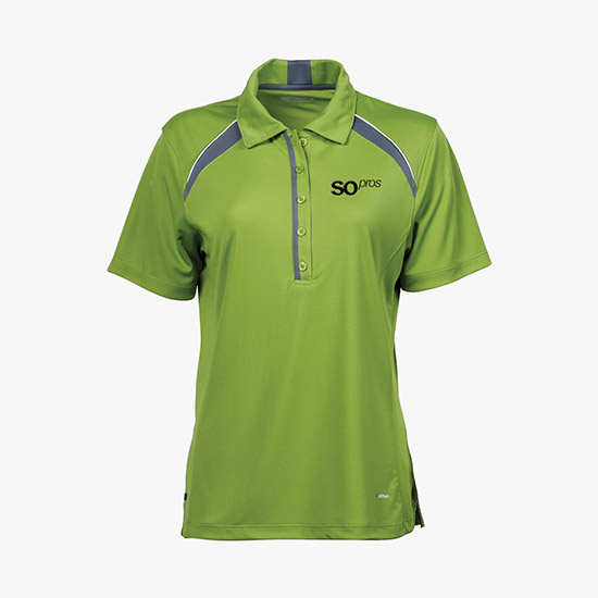 Quinn Color Block Polo - Women's - Embroidered - Clearance