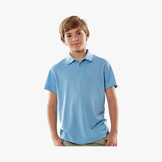 Ultra Club Cool-n-Dry Mesh Pique Polo - Youth