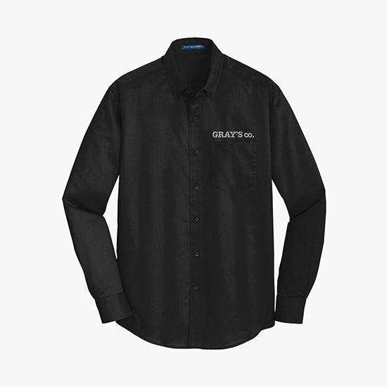 SuperPro Performance Twill Long-Sleeve Shirt - Men's