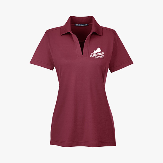 CrownLux Plaited Performance Polo - Women's