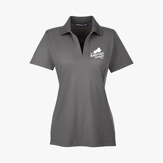 CrownLux Plaited Performance Polo - Women's