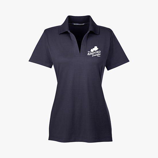 CrownLux Plaited Performance Polo - Women's