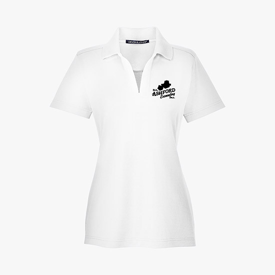 CrownLux Plaited Performance Polo - Women's
