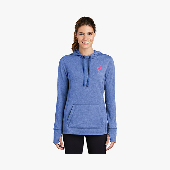 Tri-Blend Sport Wicking Hoodie - Women's