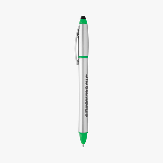 Stylus Highlighter Ballpoint Pen Combo - 24-Hour Production