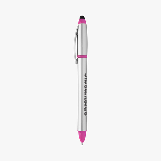 Stylus Highlighter Ballpoint Pen Combo - 24-Hour Production