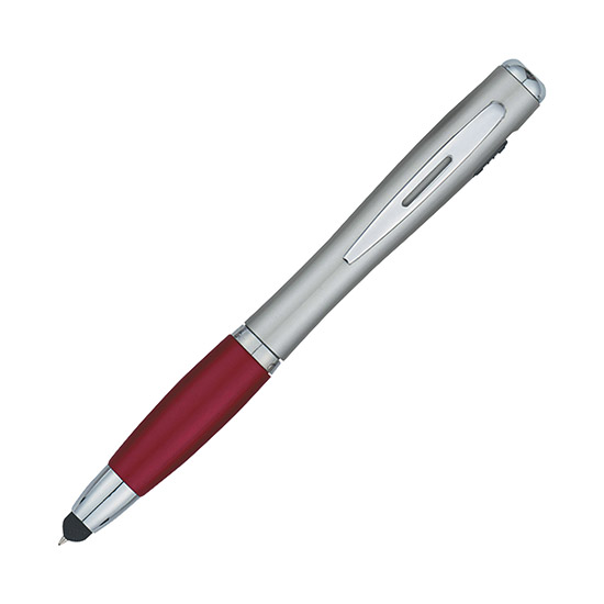Ballpoint Pen w/ LED Light and Stylus