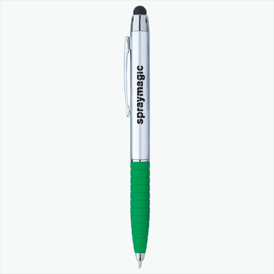 Silver Cool Grip Stylus Pen