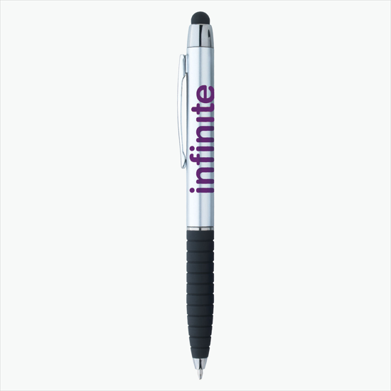 Silver Cool Grip Stylus Pen