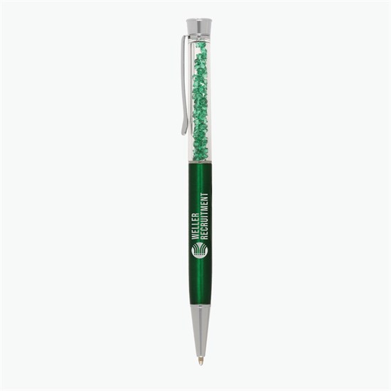Elegant Crystal Pen - Engraved
