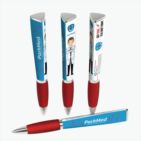 Triple Threat Full Color Ad Pen