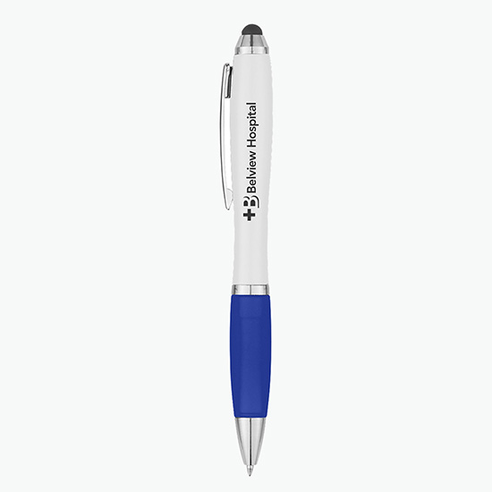 Antibacterial Stylus Pen with Rubber Grip