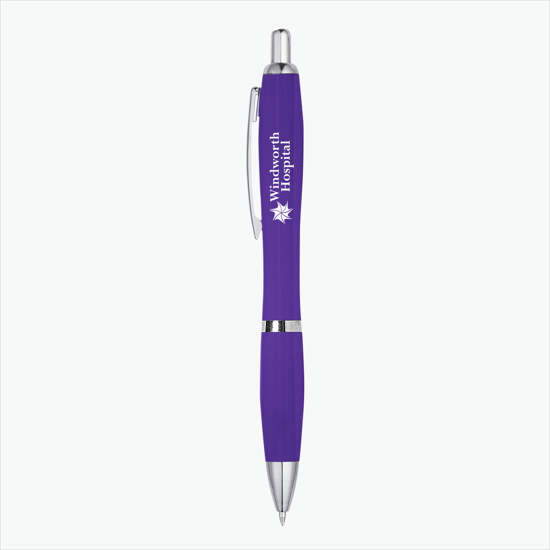 Antibacterial Soft Touch Satin Pen - 24-Hour Production