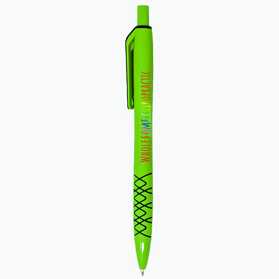 Spiralina Comfort Brights Soft Touch Pen - Full Color