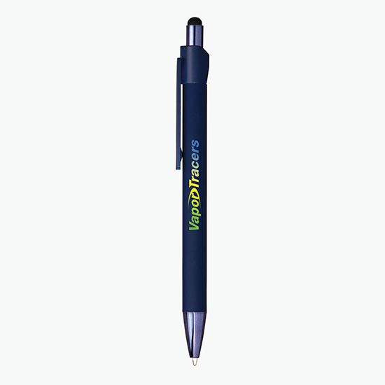 Cache Soft Touch Metal Pen - Full Color