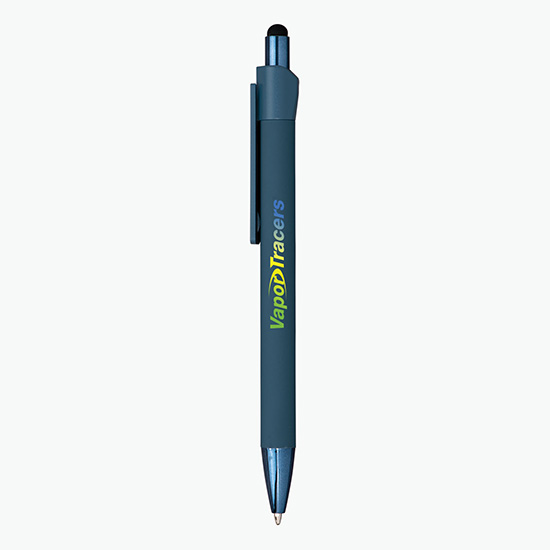 Cache Soft Touch Metal Pen - Full Color