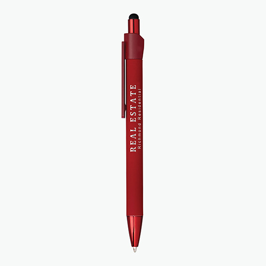 Cache Soft Touch Metal Pen