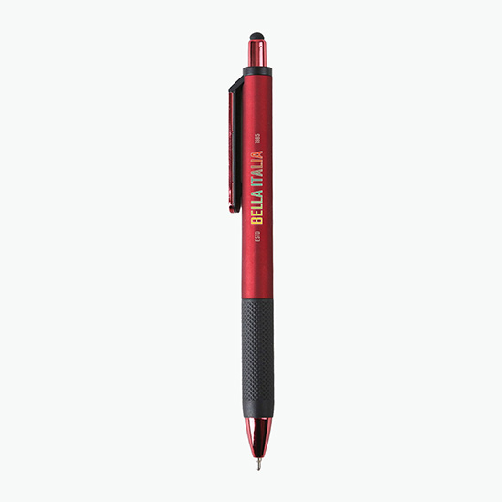Savvy Soft Touch Stylus Gel Pen - Full Color