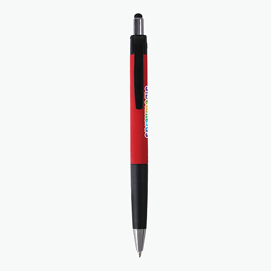 Mardi Gras Comfort Stylus Pen - Full Color