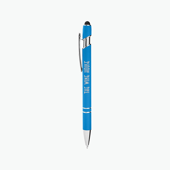 CORE 365 Rubberized Aluminum Click Stylus Pen