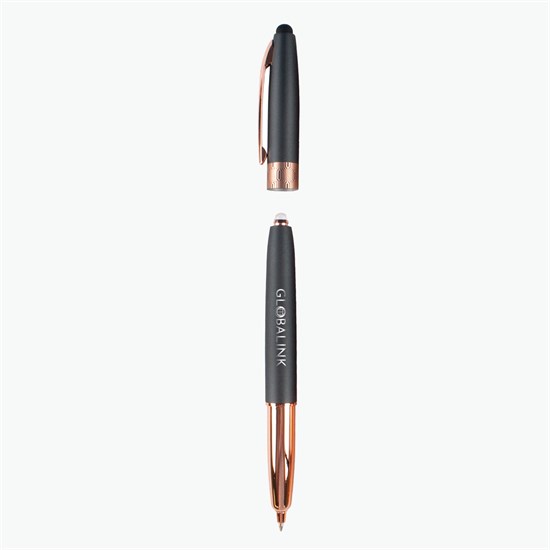 Rosa Triple Function Light-Up Stylus Pen