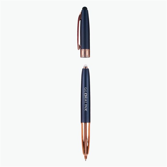 Rosa Triple Function Light-Up Stylus Pen