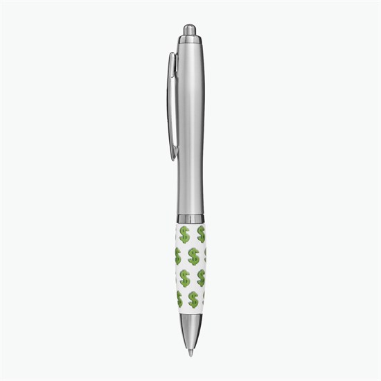 Dollar Sign Theme Grip Pen