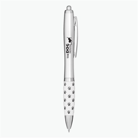 Paw Print Theme Grip Pen - 24-Hour Production