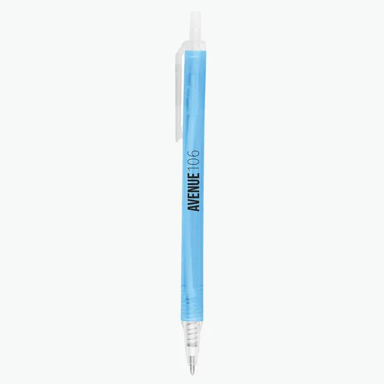Amber Frosted Translucent Budget Pen - 24-Hour Production