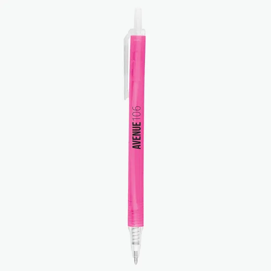 Amber Frosted Translucent Budget Pen