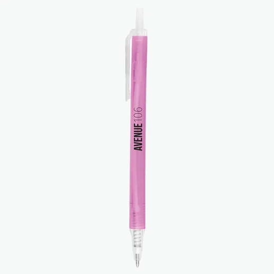 Amber Frosted Translucent Budget Pen