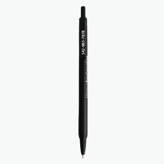 Amber Stick Click Pen - 24-Hour Production