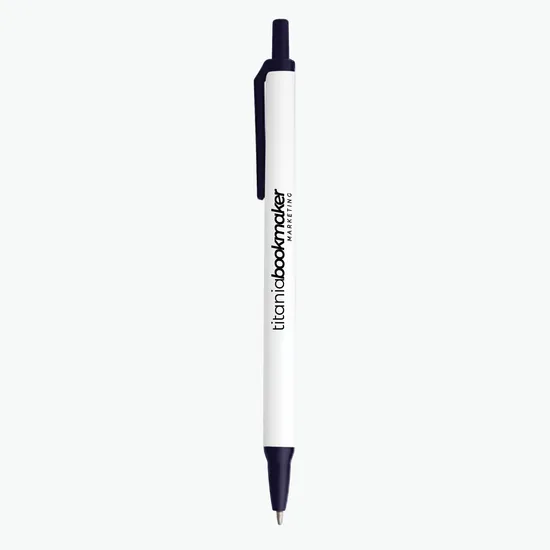 Amber Stick Click Pen - 24-Hour Production