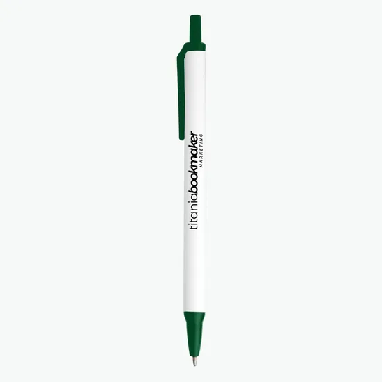 Amber Stick Click Pen - 24-Hour Production