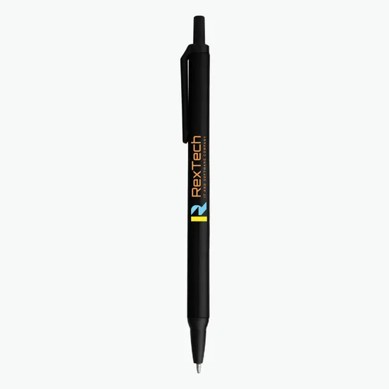 Amber Stick Click Pen - Full Color