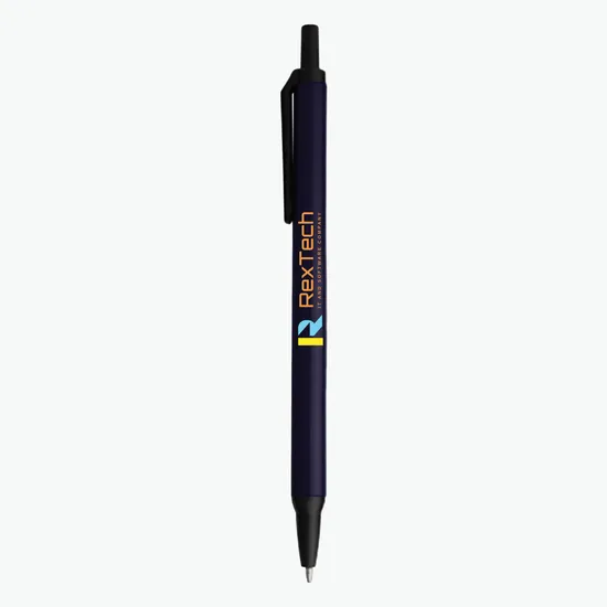 Amber Stick Click Pen - Full Color