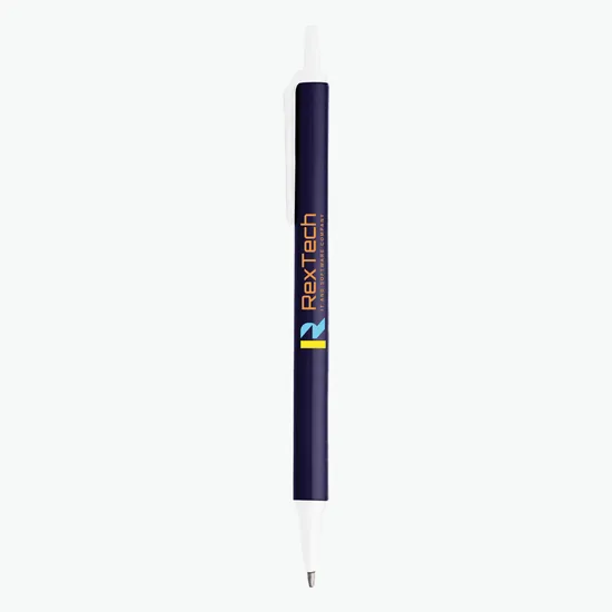 Amber Stick Click Pen - Full Color