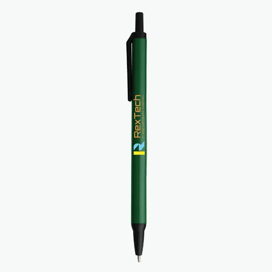 Amber Stick Click Pen - Full Color