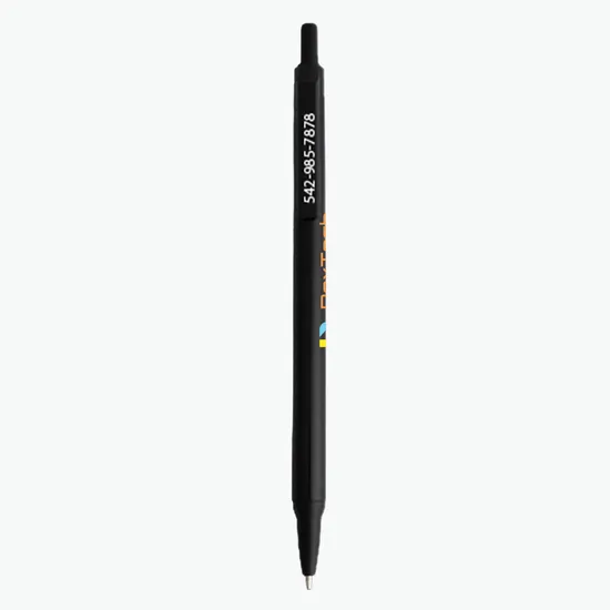 Amber Stick Click Pen - Full Color