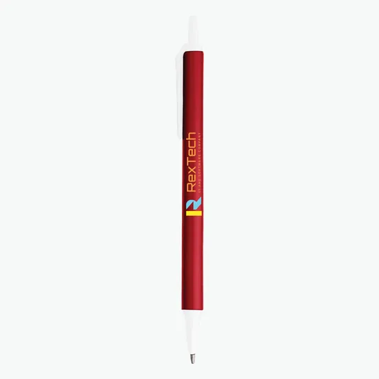 Amber Stick Click Pen - Full Color