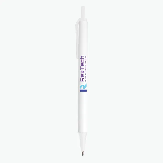 Amber Stick Click Pen - Full Color