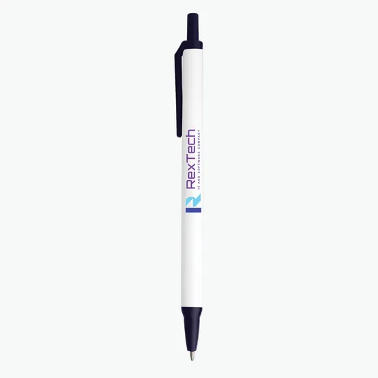 Amber Stick Click Pen - Full Color