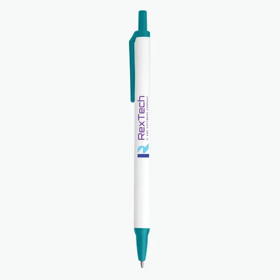Amber Stick Click Pen - Full Color